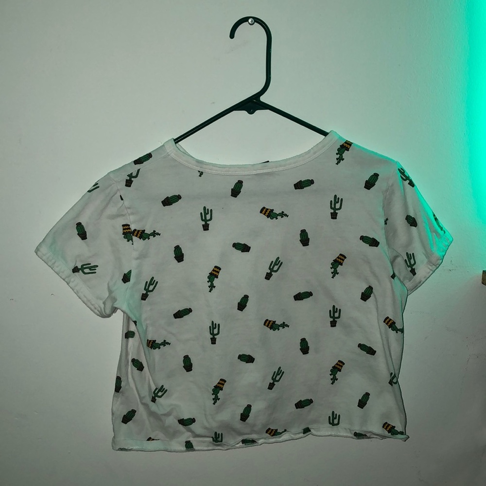 Cactus crop top